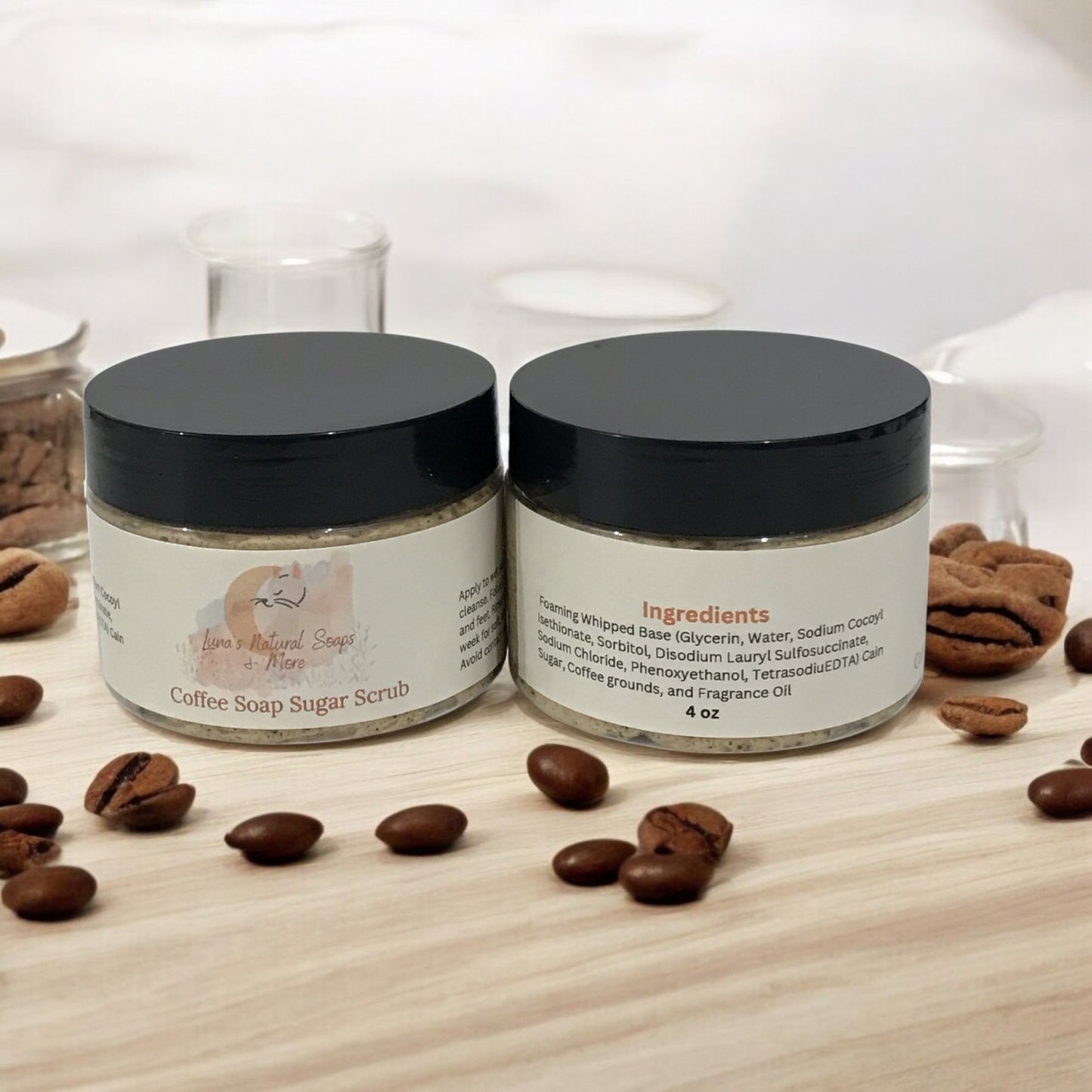 Coffee Soap Sugar Scrub